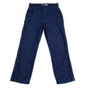 Carhartt Mens Rugged Flex Relaxed Fit Rugged Work Pant in Blue Sz 31 x 29